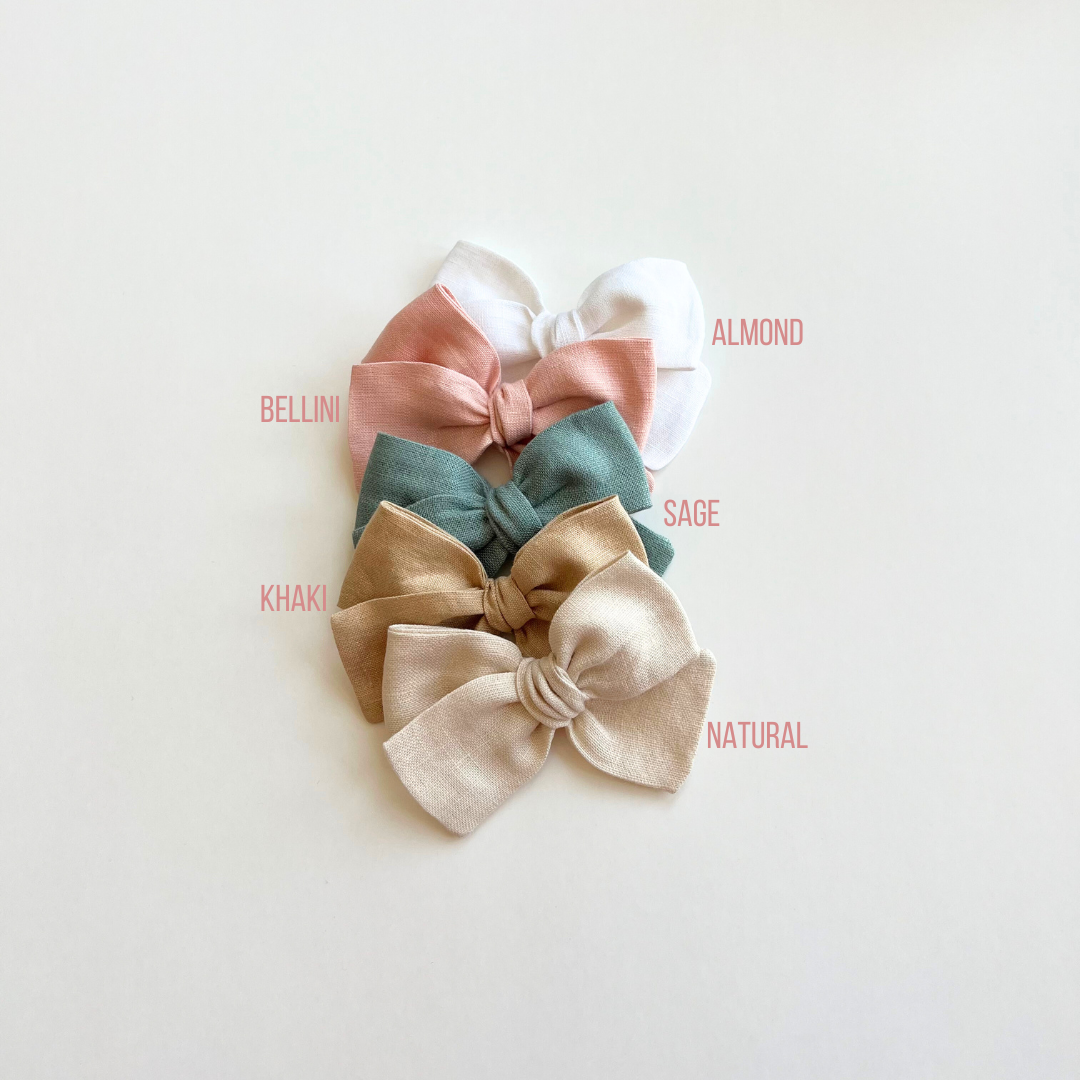 personalized name bow