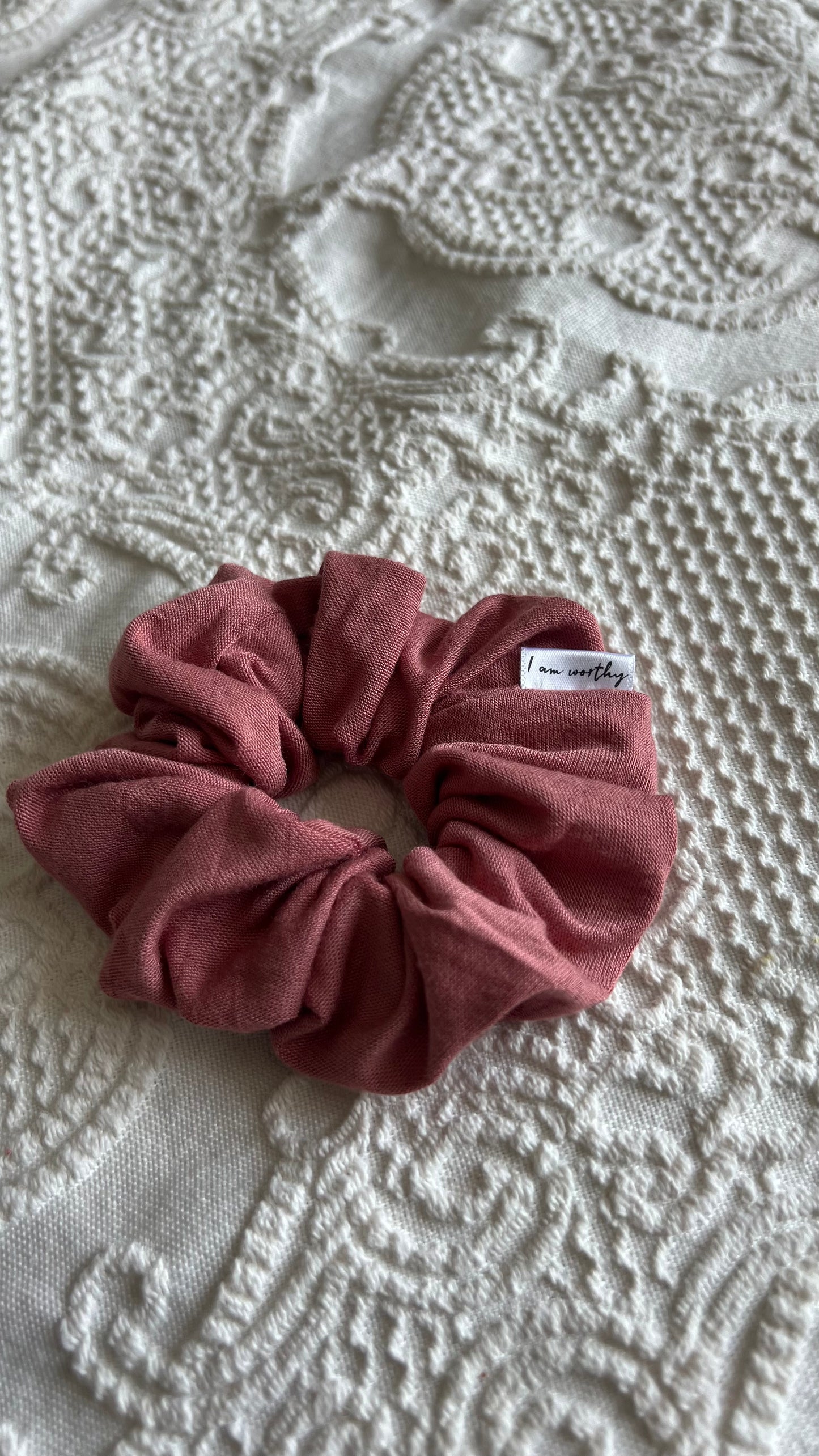 affirmation scrunchie