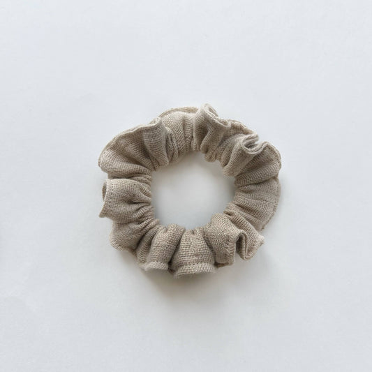 tan scrunchie