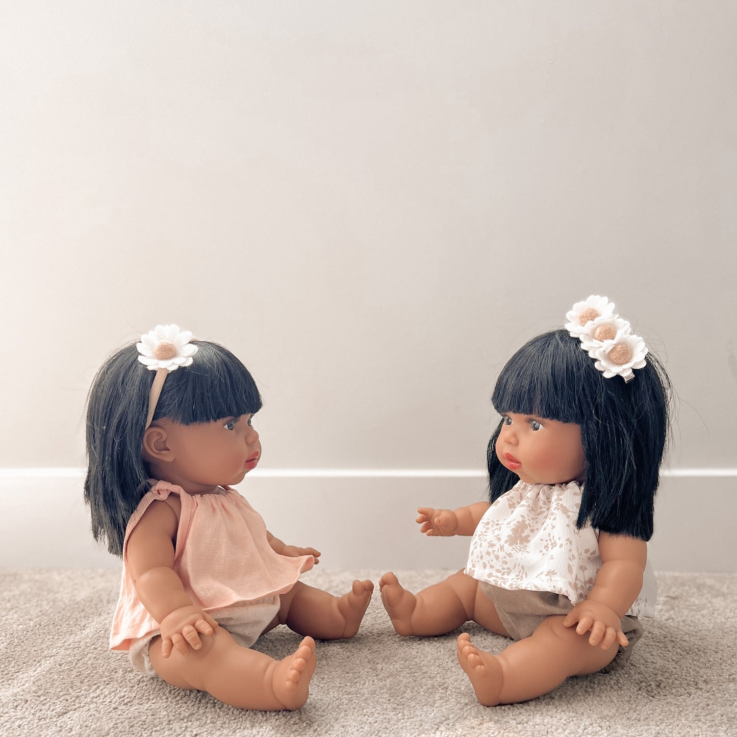 tiny daisy sister set