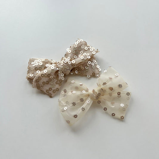 sequin | regular bow