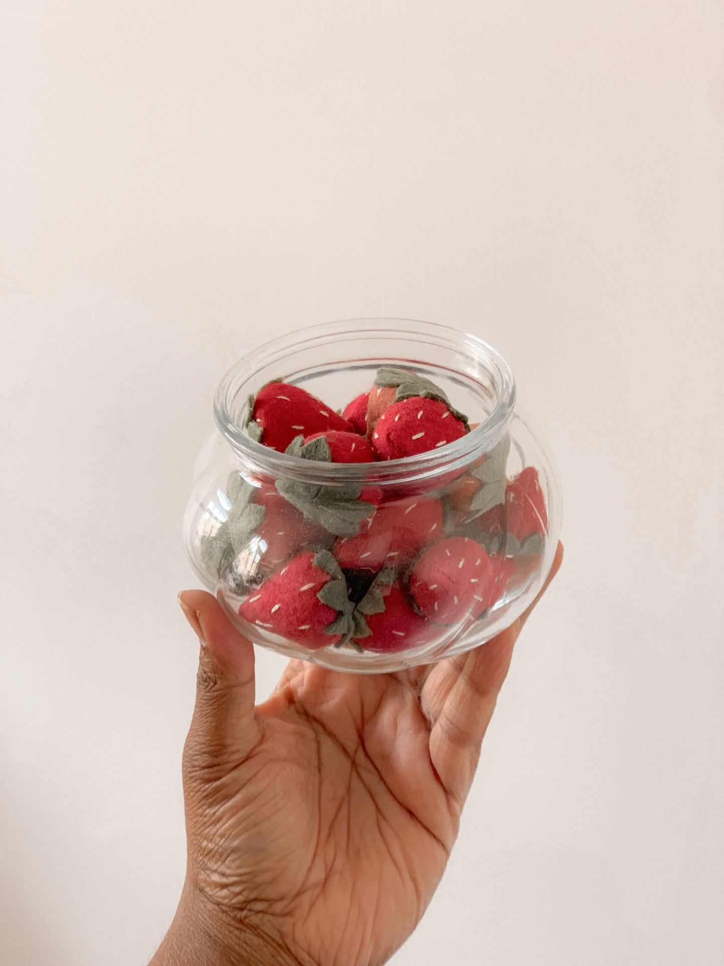 felt food | strawberries