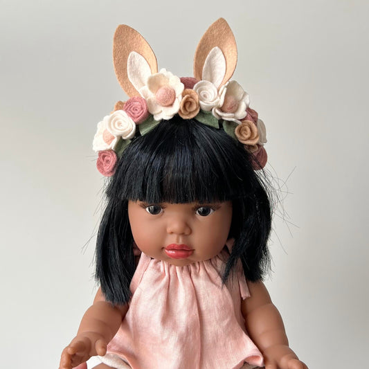 baby blush bunny full crown