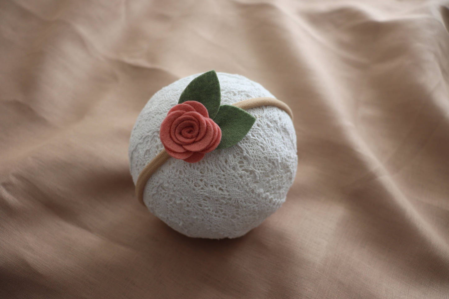 felt single flowers