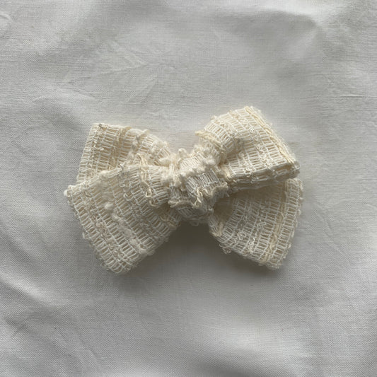 white jute | regular bow