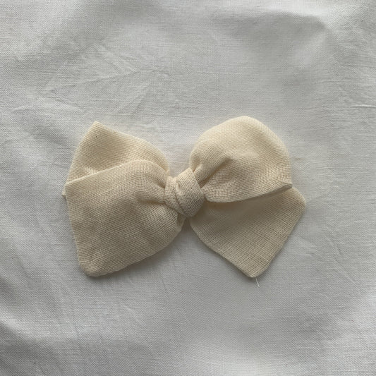 muslin weave | regular bow