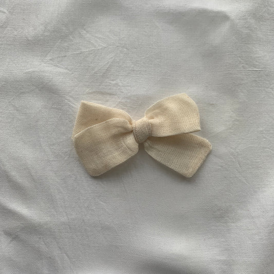 muslin weave | baby bow