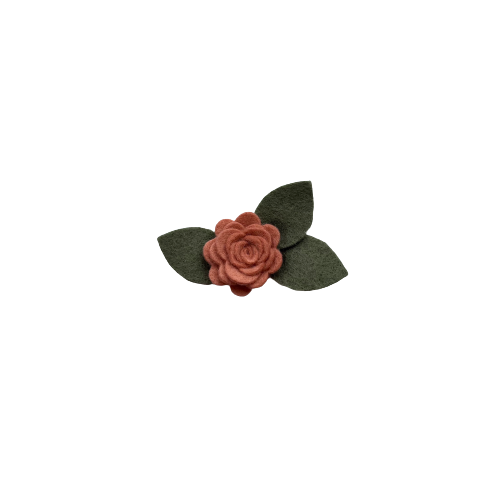 felt single flowers