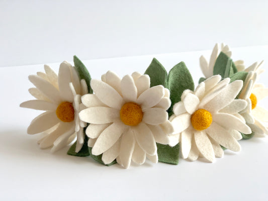 wild daisy crown