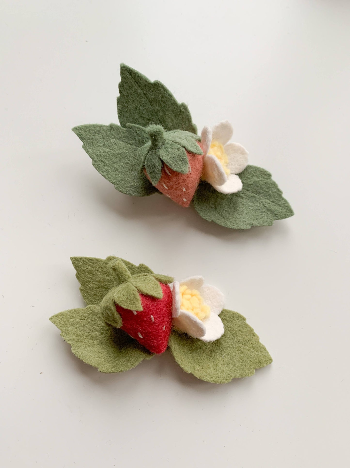 single strawberry