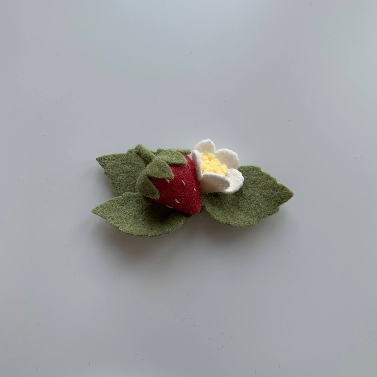 single strawberry
