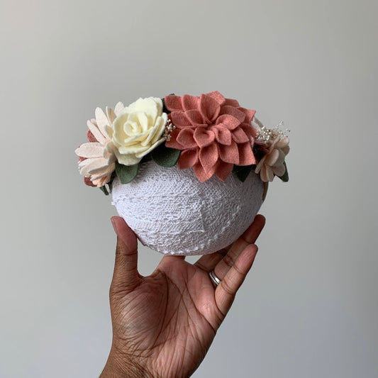 summer floral crown