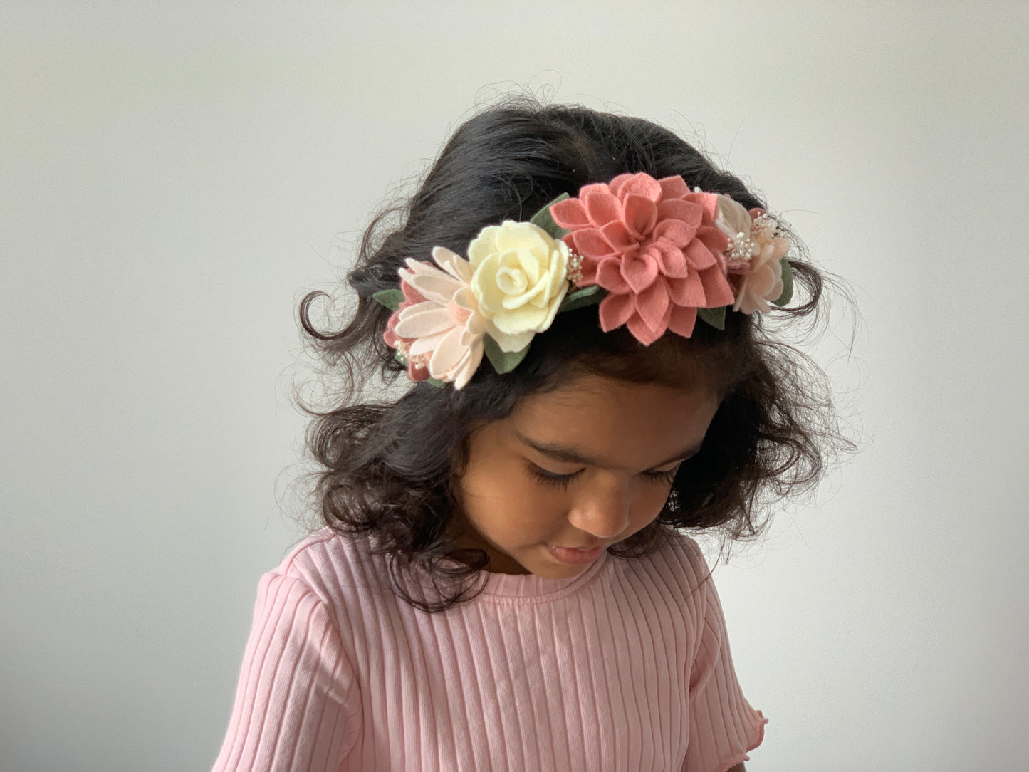 summer floral crown