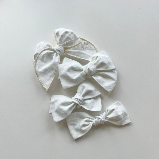 linen on white
