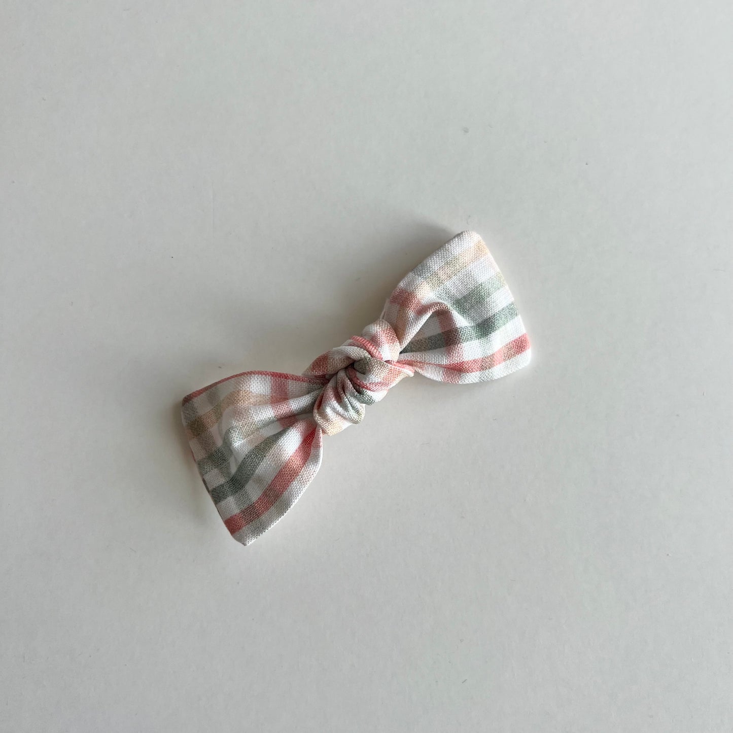 muted gingham