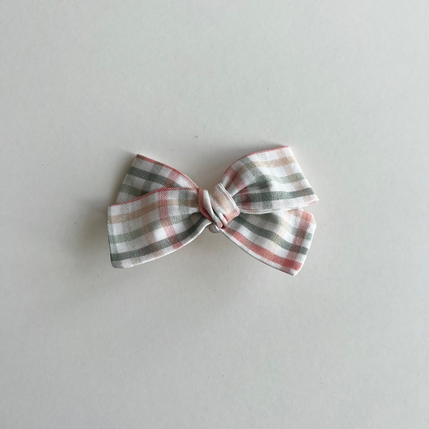 muted gingham
