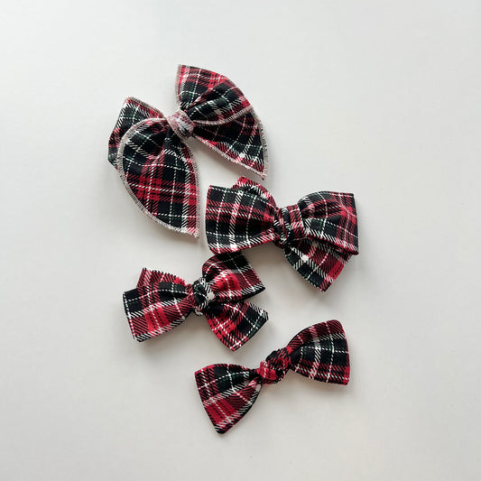 red black plaid